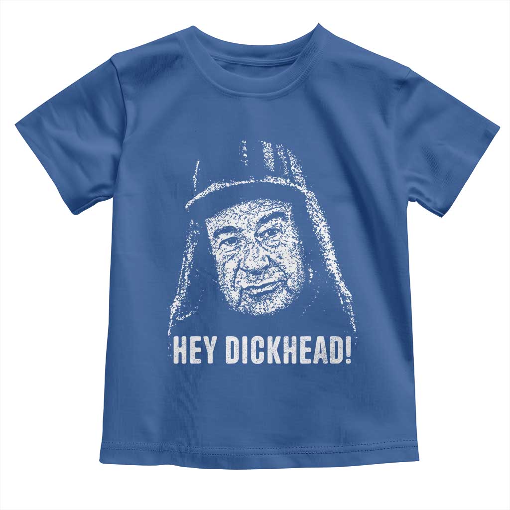 Hey Dckhead Grumpy Old Man Humor Toddler T Shirt Jerk Sarcastic Comedy