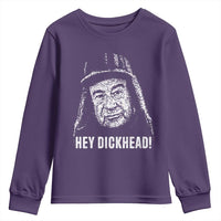 Hey Dckhead Grumpy Old Man Humor Youth Sweatshirt Jerk Sarcastic Comedy
