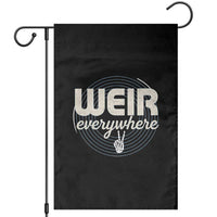 Weir Everywhere Retro Tribute Garden Flag Psychedelic Peace and Music Culture