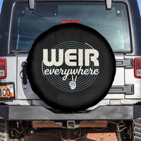 Weir Everywhere Retro Tribute Spare Tire Cover Psychedelic Peace and Music Culture