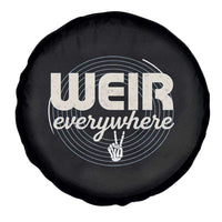 Weir Everywhere Retro Tribute Spare Tire Cover Psychedelic Peace and Music Culture