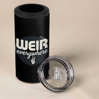 Weir Everywhere Retro Tribute 4 in 1 Can Cooler Tumbler Psychedelic Peace and Music Culture