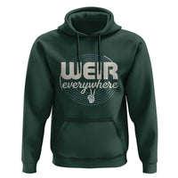 Weir Everywhere Retro Tribute Hoodie Psychedelic Peace and Music Culture