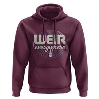 Weir Everywhere Retro Tribute Hoodie Psychedelic Peace and Music Culture