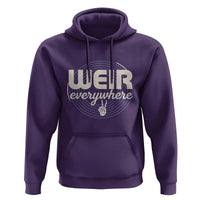 Weir Everywhere Retro Tribute Hoodie Psychedelic Peace and Music Culture