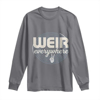 Weir Everywhere Retro Tribute Long Sleeve Shirt Psychedelic Peace and Music Culture
