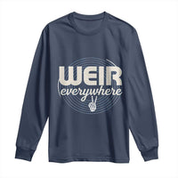 Weir Everywhere Retro Tribute Long Sleeve Shirt Psychedelic Peace and Music Culture