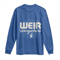 Weir Everywhere Retro Tribute Long Sleeve Shirt Psychedelic Peace and Music Culture