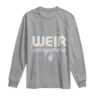 Weir Everywhere Retro Tribute Long Sleeve Shirt Psychedelic Peace and Music Culture