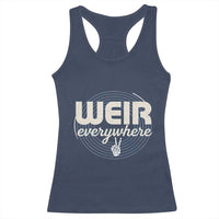Weir Everywhere Retro Tribute Racerback Tank Top Psychedelic Peace and Music Culture