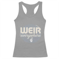 Weir Everywhere Retro Tribute Racerback Tank Top Psychedelic Peace and Music Culture