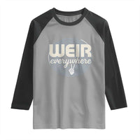 Weir Everywhere Retro Tribute Raglan Shirt Psychedelic Peace and Music Culture