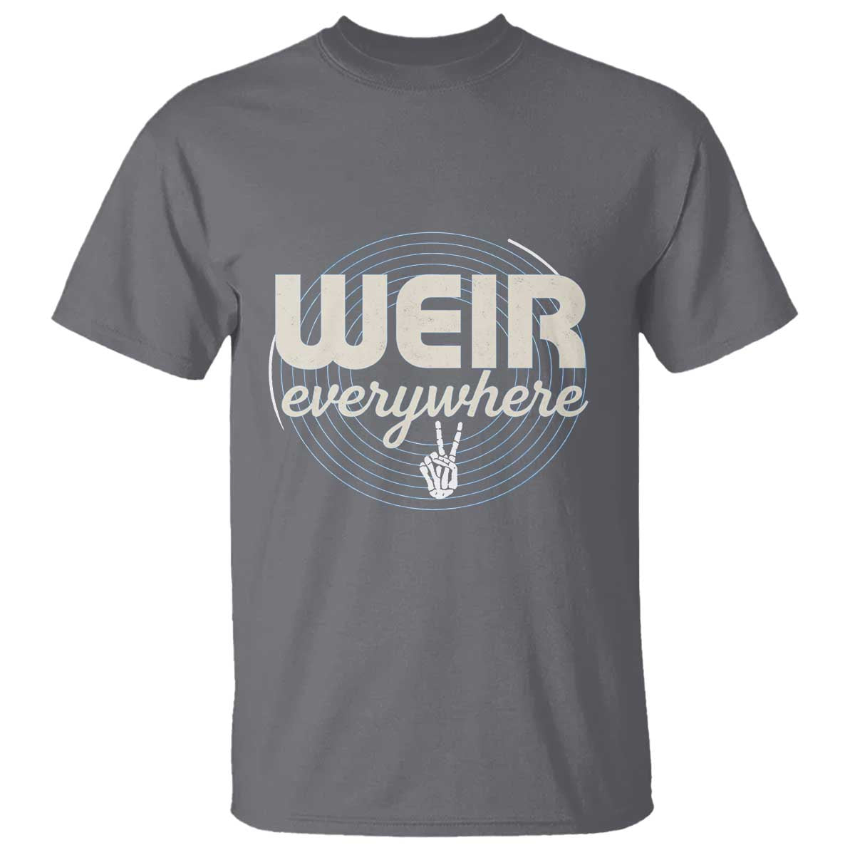 Weir Everywhere Retro Tribute T Shirt Psychedelic Peace and Music Culture