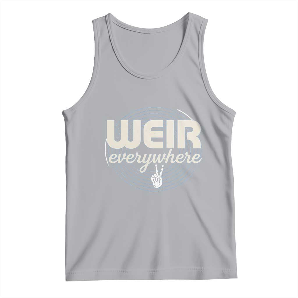 Weir Everywhere Retro Tribute Tank Top Psychedelic Peace and Music Culture