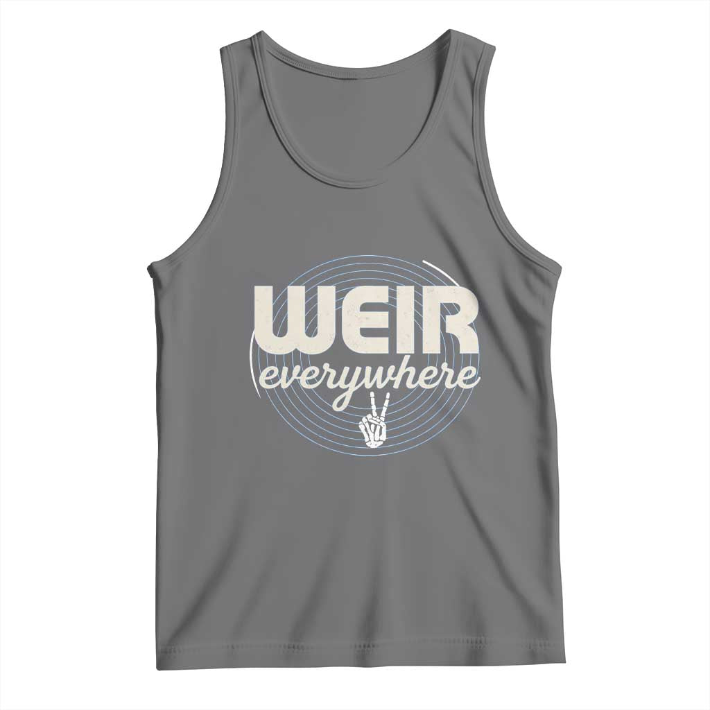 Weir Everywhere Retro Tribute Tank Top Psychedelic Peace and Music Culture