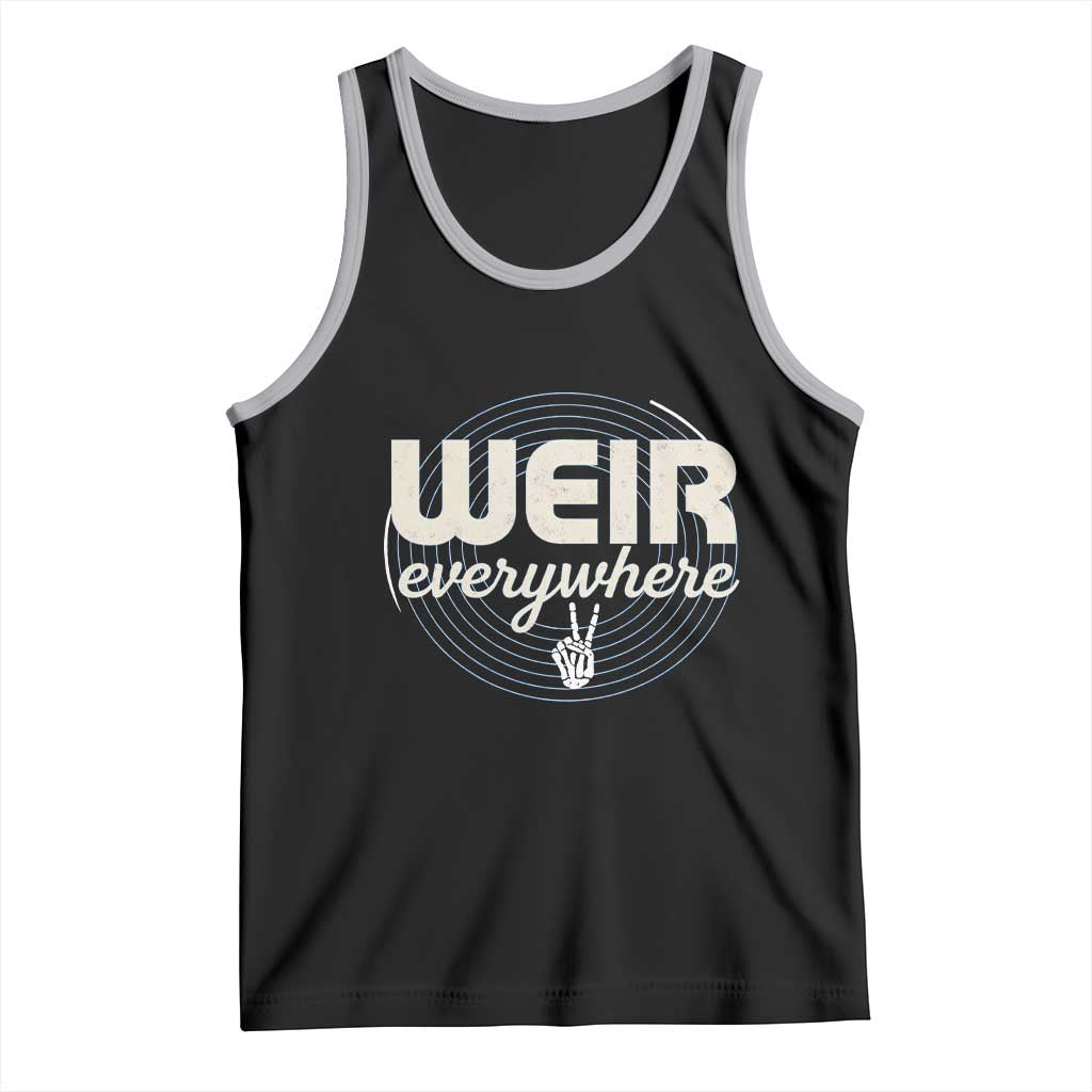 Weir Everywhere Retro Tribute Tank Top Psychedelic Peace and Music Culture