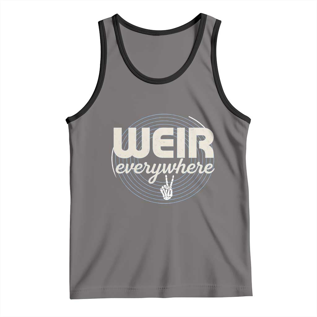 Weir Everywhere Retro Tribute Tank Top Psychedelic Peace and Music Culture
