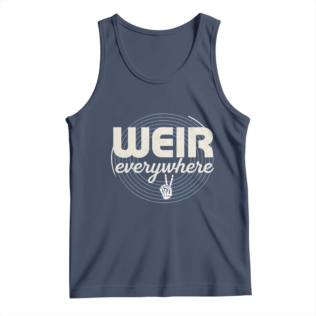 Weir Everywhere Retro Tribute Tank Top Psychedelic Peace and Music Culture