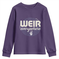 Weir Everywhere Retro Tribute Youth Sweatshirt Psychedelic Peace and Music Culture