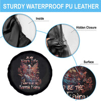 Fairy Skeleton Spare Tire Cover In My Next Life I Want To Be The Karma Fairy Butterfly