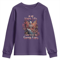 Gothic Skeleton Fairy Youth Sweatshirt In My Next Life I Want To Be The Karma Fairy Butterfly Aesthetic
