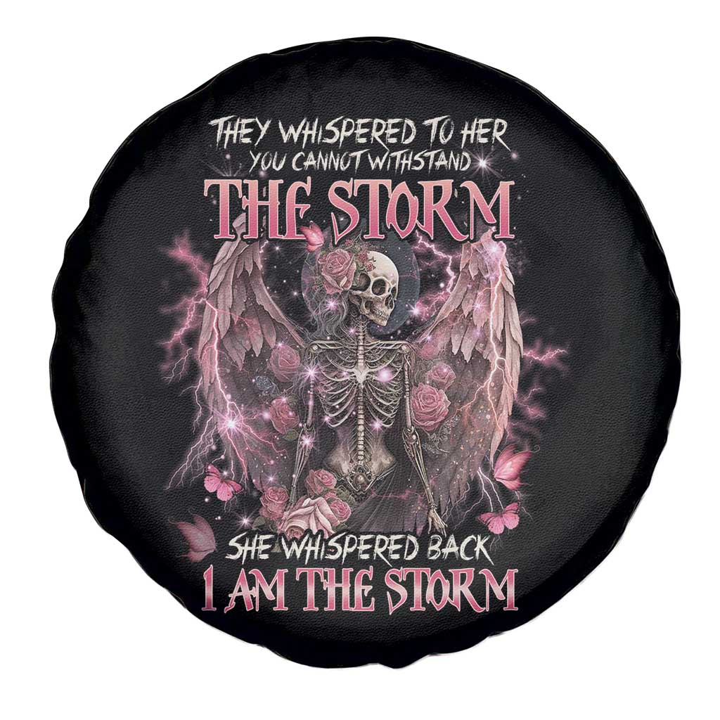 Fairy Skeleton Spare Tire Cover She Whispered Back I Am The Storm Skeleton Karma Fairy Skull