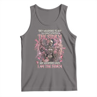 Gothic Skeleton Fairy Tank Top She Whispered Back I Am The Storm Dark Angel