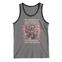 Gothic Skeleton Fairy Tank Top She Whispered Back I Am The Storm Dark Angel