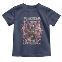 Gothic Skeleton Fairy Toddler T Shirt She Whispered Back I Am The Storm Dark Angel