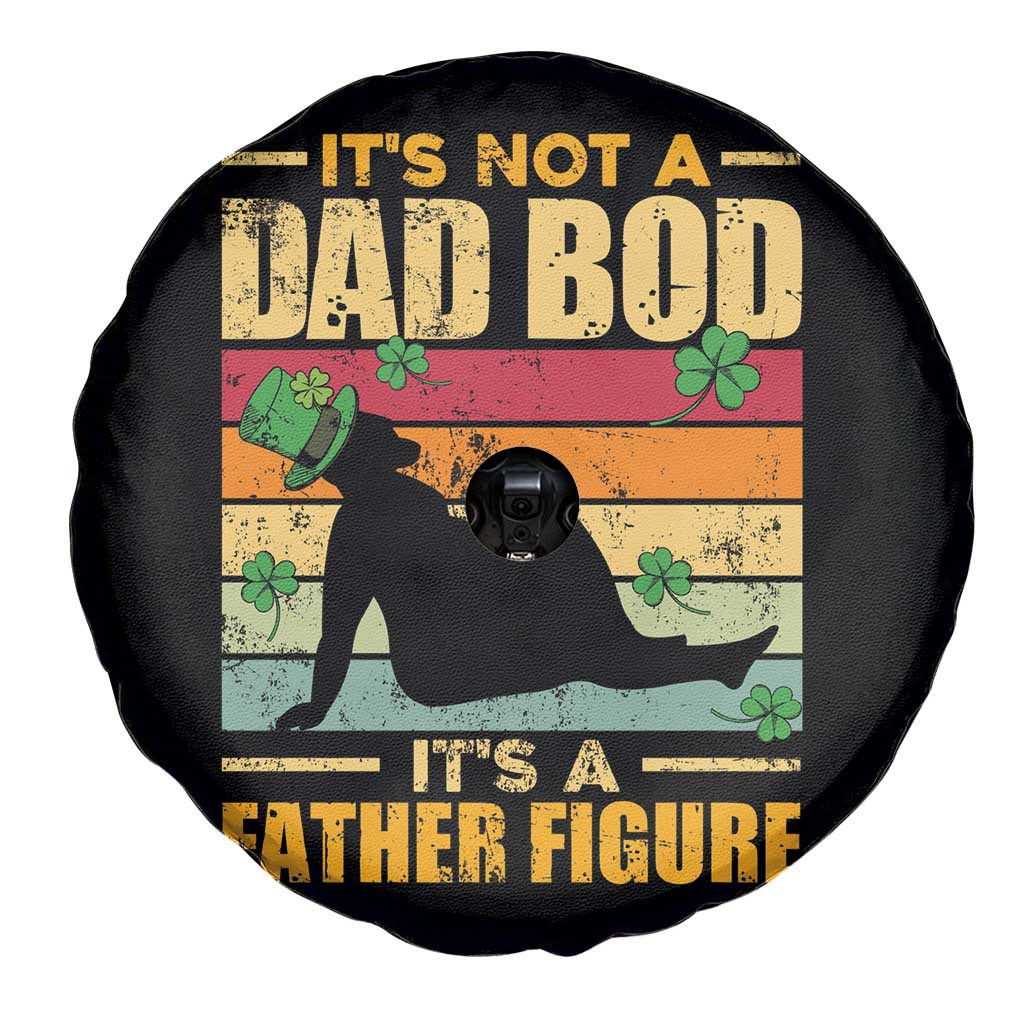 Funny Daddy St Patricks Day Spare Tire Cover It's Not A Dad Bod It's A Father Figure