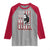USA Flag Hockey Raglan Shirt Skull Player My Goal Is To Deny Yours