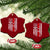 USA Flag Hockey Ceramic Ornament Funny Canada Sucks US EH American Flag - Wonder Print Shop