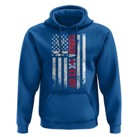 USA Flag Hockey Hoodie Funny Canada Sucks US EH American Flag