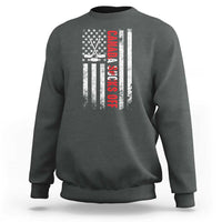 USA Flag Hockey Sweatshirt Funny Canada Sucks US EH American Flag