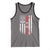 USA Flag Hockey Tank Top Funny Canada Sucks US EH American Flag