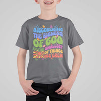 VBS 2025 T Shirt For Kid Discovering The Bigness Of God In The Smallest Of Things Retro Groovy