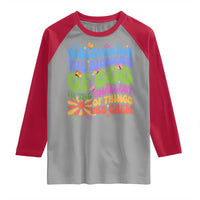 VBS 2025 Raglan Shirt Discovering The Bigness Of God In The Smallest Of Things Retro Groovy