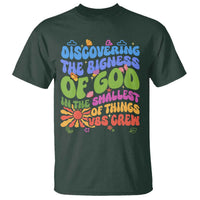 VBS 2025 T Shirt Discovering The Bigness Of God In The Smallest Of Things Retro Groovy