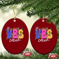 VBS Crew 2025 Ceramic Ornament Magninfied Vacation Bible School Adventure - Wonder Print Shop