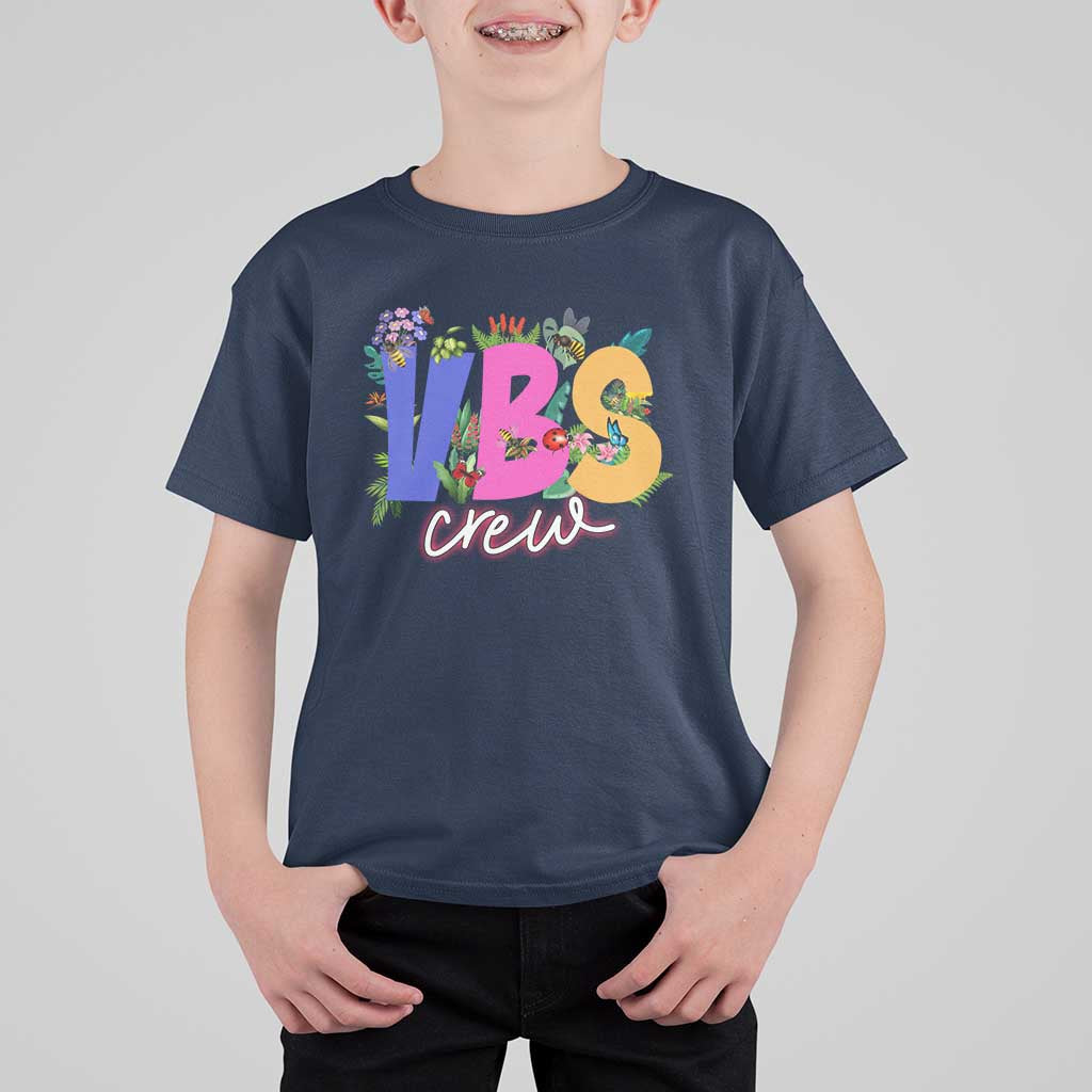 VBS Crew 2025 T Shirt For Kid Magninfied Vacation Bible School Adventure