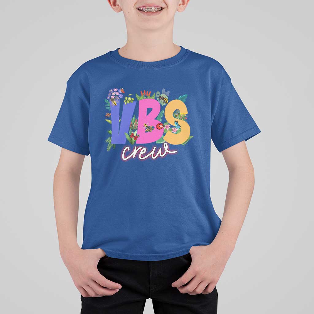 VBS Crew 2025 T Shirt For Kid Magninfied Vacation Bible School Adventure