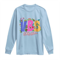 VBS Crew 2025 Long Sleeve Shirt Magninfied Vacation Bible School Adventure