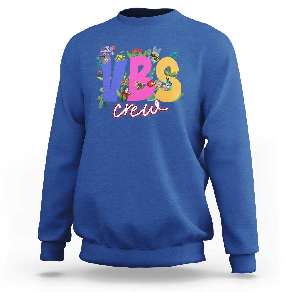 VBS Crew 2025 Sweatshirt Magninfied Vacation Bible School Adventure