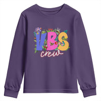 VBS Crew 2025 Youth Sweatshirt Magninfied Vacation Bible School Adventure
