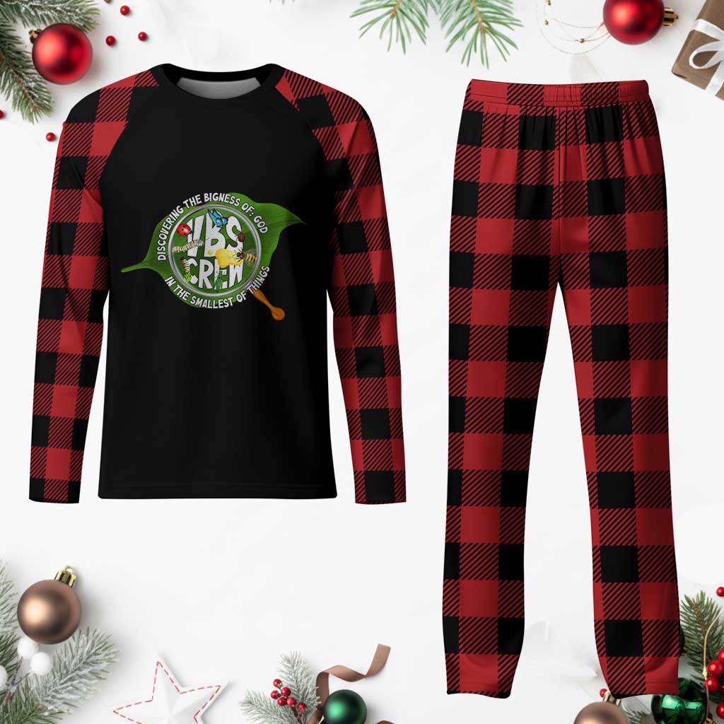 VBS Crew 2025 Plaid Pajama Set Magnified Discovering The Bigness Of God In The Smallest Of Things - Wonder Print Shop