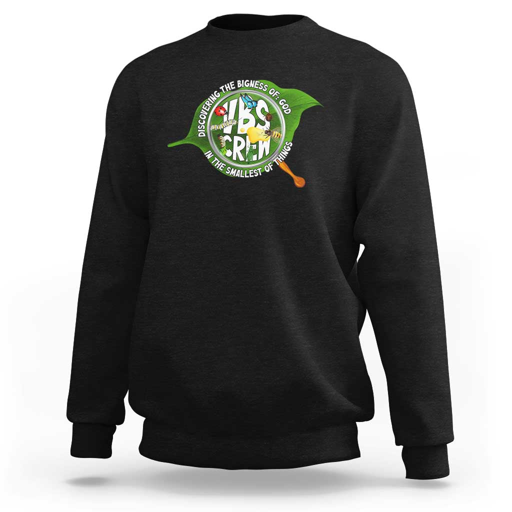 VBS Crew 2025 Sweatshirt Magnified Discovering The Bigness Of God In The Smallest Of Things