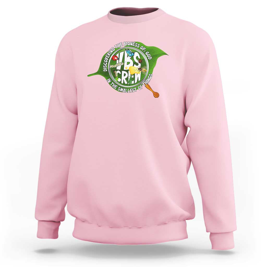 VBS Crew 2025 Sweatshirt Magnified Discovering The Bigness Of God In The Smallest Of Things