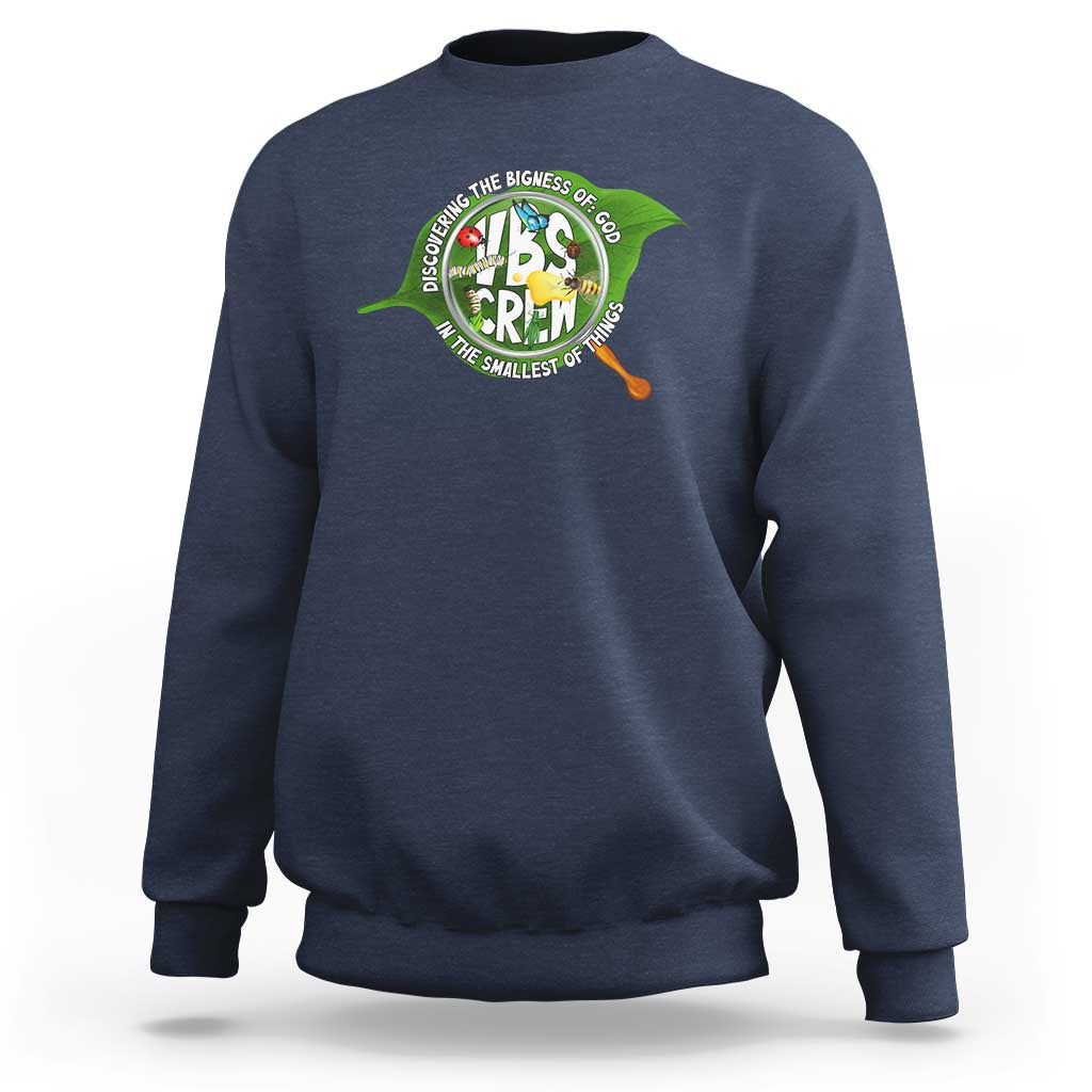 VBS Crew 2025 Sweatshirt Magnified Discovering The Bigness Of God In The Smallest Of Things