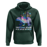 VBS 2025 Adventure Bear Hoodie Trusting Jesus In A Wild World Northen Lights