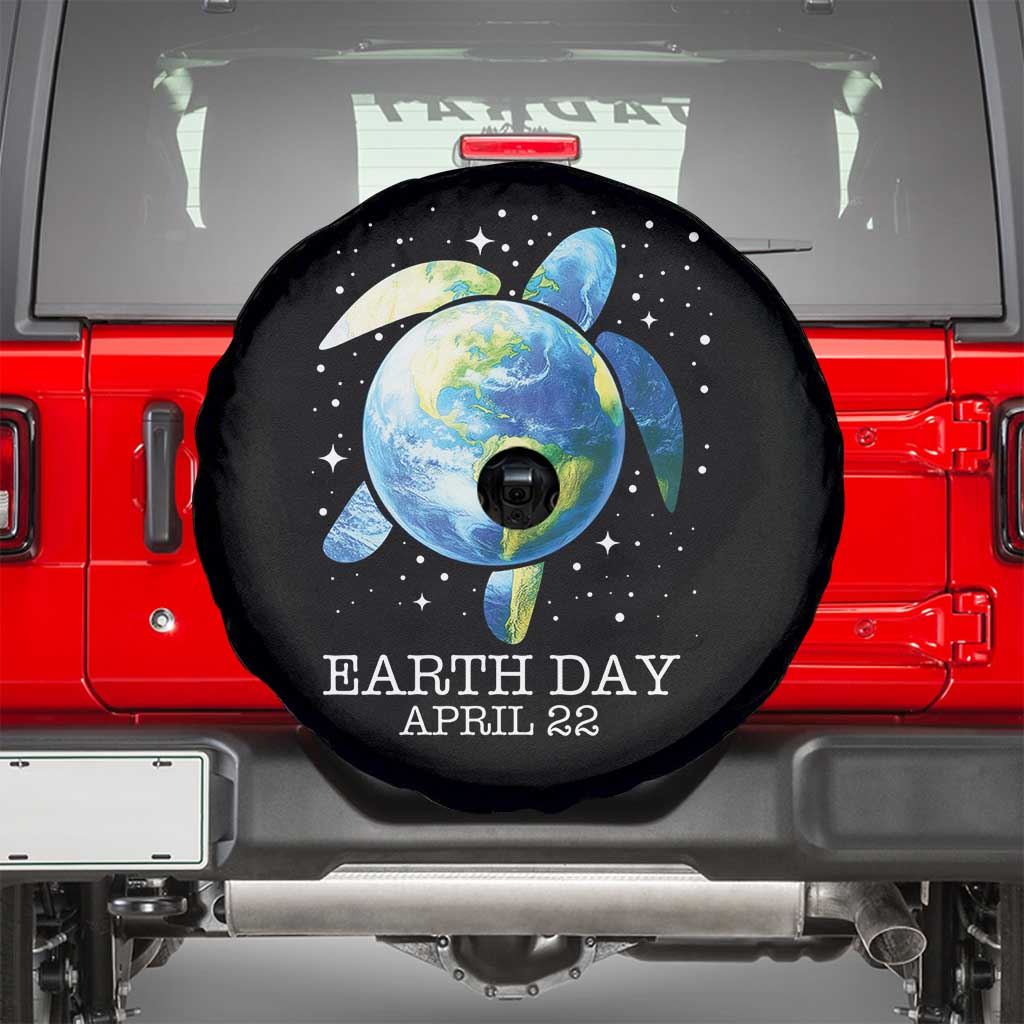 Earth Day Sea Turtle Spare Tire Cover Restore Earth Save The Planet